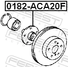 Comprar Buje de rueda delantero Toyota Avensis Verso LCM