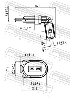 Comprar 986594620 Bosch Sensor ABS trasero izquierdo