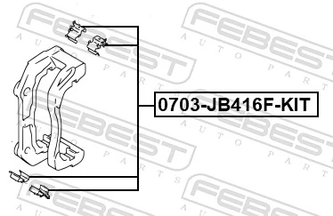 0703JB416FKIT Febest