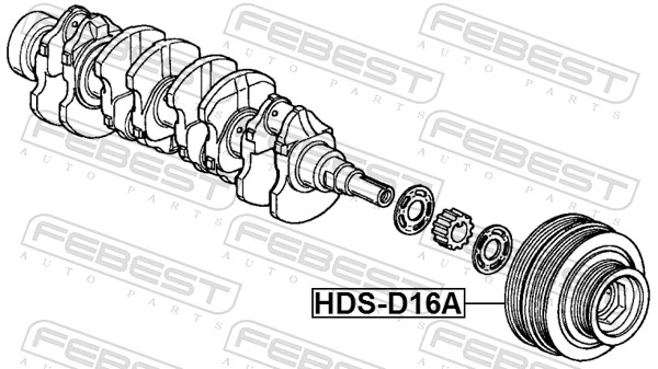 Dámper para Honda Civic VI EJ9, EK3/4
