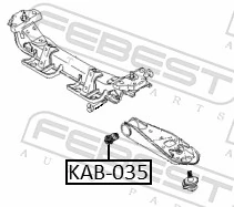 Silentblock de brazo de suspensión Hyundai/Kia S08334820 precio, desde 8,42 EUR