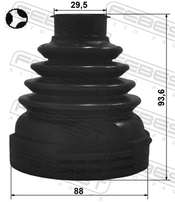  Fuelle de transmisión delantero interior Citroen C5 3