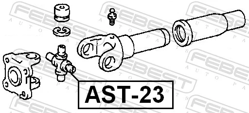 437130020 Toyota Cruceta transmision