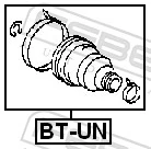 BTUN Febest Fuelle transmisión delantero exterior