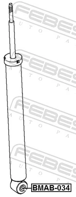 Silentblock amortiguador trasero para BMW X3  E83