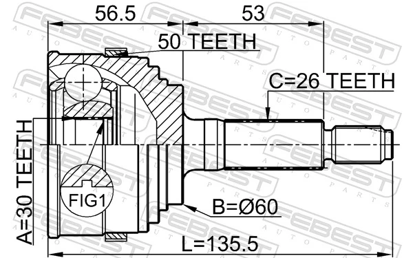 Comprar CVJ0291 Lizarte Junta homocinetica