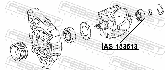 Comprar B1569T12DDWNCXCM MCB Rodamiento alternador