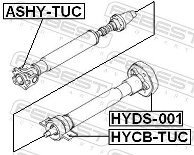 ASHYTUC Febest Cruceta transmision