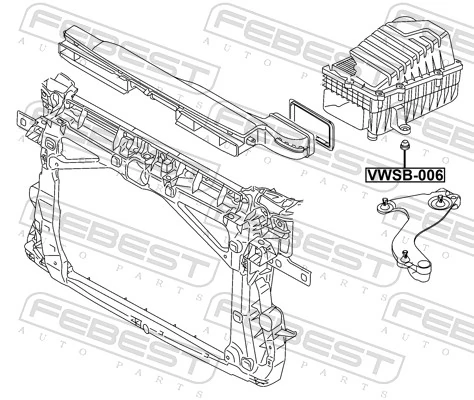 Soporte de la caja del filtro de aire AND 14129037 precio, desde 3,06 EUR