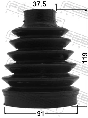 2117PCA220 Febest Fuelle transmisión delantero exterior