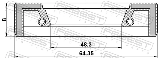 95FAY50640808X Febest