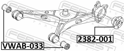 Comprar 42379 Lemforder Buje del brazo inferior trasero