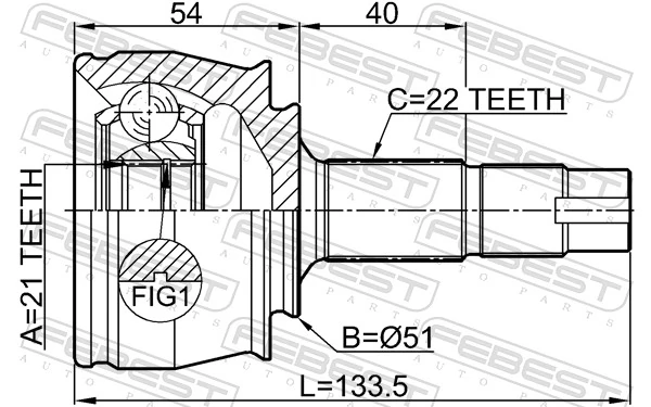 Junta homocinética exterior delantera Fiat Punto GRAND hatchback (199) (2005 - 2018) precio, desde 31,00 EUR