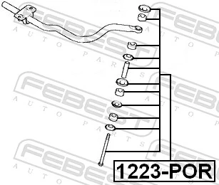 Comprar Bieleta estabilizadora delantera Hyundai H100  P