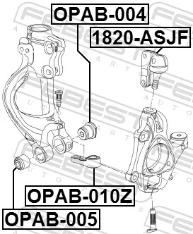Rótula de suspensión superior Opel Insignia A sedán (G09) (2008 - 2017) precio, desde 25,74 EUR