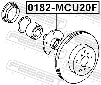 Comprar Buje de rueda delantero Lexus RX 300/330/350/400H U3