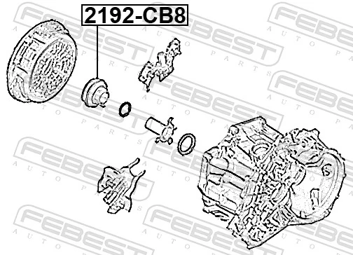 Comprar Cojinete de embrague Ford Fiesta VI CB1 a bajo precio