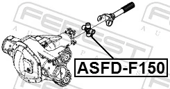 ASFDF150 Febest Cruceta transmision