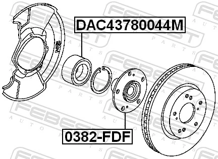 Buje de rueda delantero Ackojap A260425 precio, desde 27,71 EUR