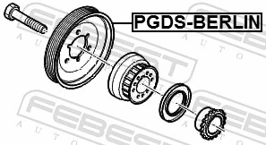 Comprar Polea de cigüeñal Fiat Qubo  225