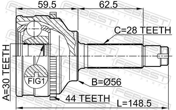 Comprar Junta homocinetica Mazda 626 V GW