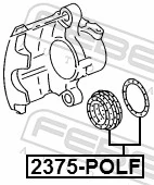 Kit de reparación de frenos Audi 80 B2