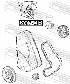 Tensor de la correa de distribución Dodge Journey SUV (2008 - 2020) precio, desde 43,36 EUR