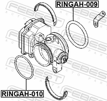 Junta del cuerpo de mariposa para Renault Trafic II FL