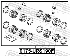 Kit de reparación de pinzas de freno Lexus IS 
