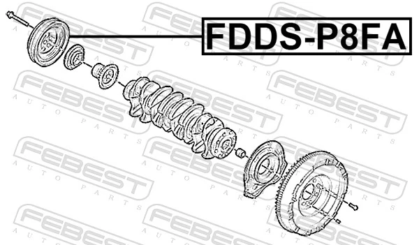 Comprar Polea del cigüeñal Peugeot Boxer  250 a bajo precio