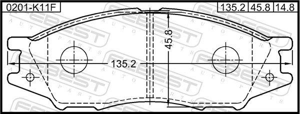 410606N091 Hyundai/Kia Pastillas delanteras
