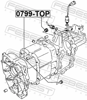 0799TOP Febest Tapón del cárter de aceite