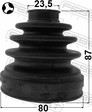 0215T30T Febest Fuelle palier delantero interior