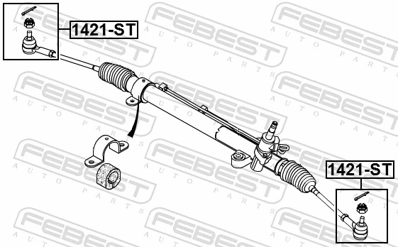 Rótula de dirección para SsangYong Rodius  