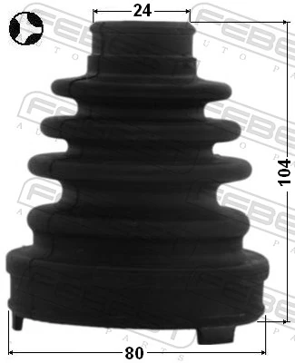 Fuelle palier delantero interior para Toyota Camry V V30
