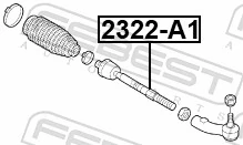 2322A1 Febest Barra de direccion coche