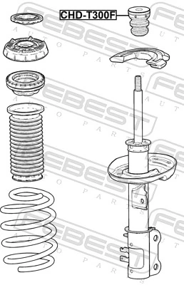 Comprar 95028562 Peugeot/Citroen Tope de amortiguador delantero