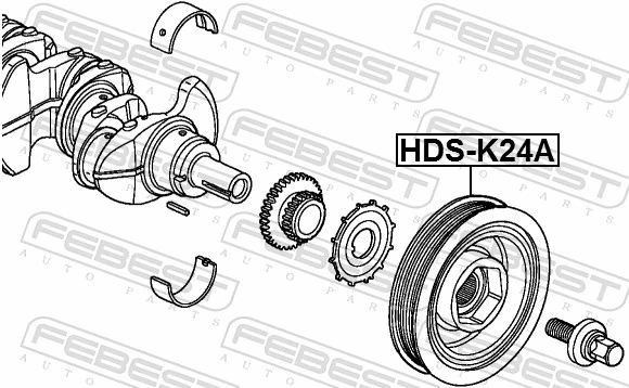 HDSK24A Febest Dámper
