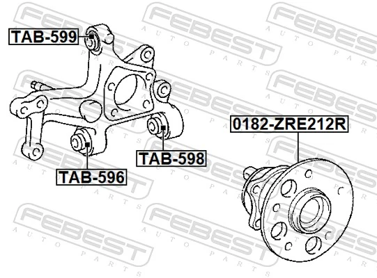 Buje de rueda Toyota Prius hatchback (ZVW5) (2015 - 2026) precio, desde 89,27 EUR