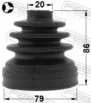 Fuelle transmisión delantero exterior BMW X3 SUV (E83) (2004 - 2010) precio, desde 24,06 EUR
