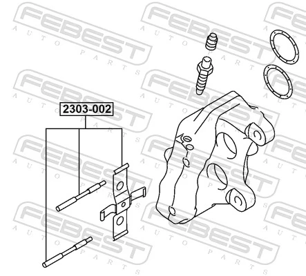  Juego de resortes de sujeción de pastillas de freno delanteras Volkswagen Touareg 1