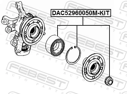 Cojinete de rueda delantero Mercedes ML/GLE SUV (W166) (2011 - 2014) precio, desde 50,01 EUR