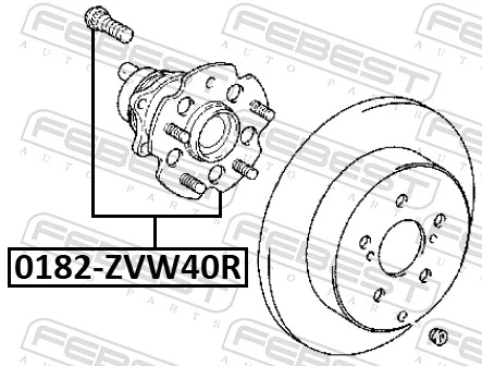 0182ZVW40R Febest
