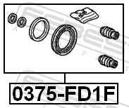 Comprar Kit de reparación de pinzas de freno Daewoo Nubira I J10, J15