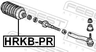 HRKBPR Febest Guardapolvo dirección