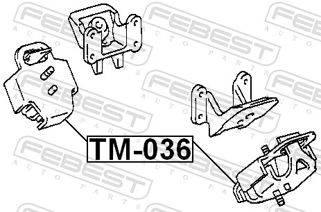 Soporte de motor delantero Toyota Hilux pick-up (N) (1983 - 2005) precio, desde 5,90 EUR