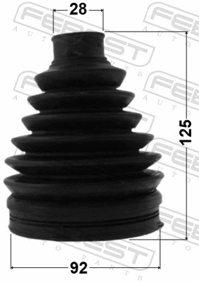 0317PRB Febest Fuelle transmisión delantero exterior