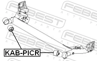  Silentblock trasero KIA Picanto 1
