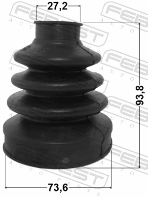 Fuelle palier delantero interior para Mercedes E  W211