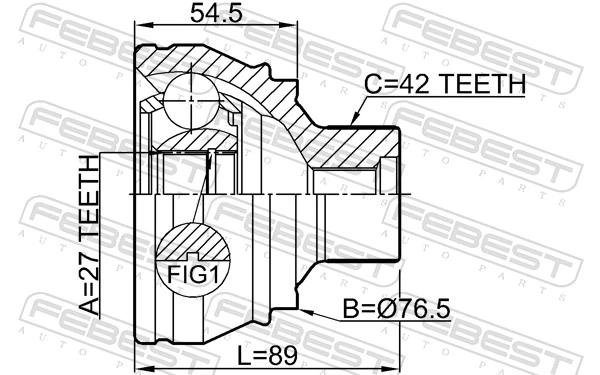 Junta homocinética exterior delantera Audi A4 Avant B8 familiar (8K5) (2007 - 2015) precio, desde 42,70 EUR